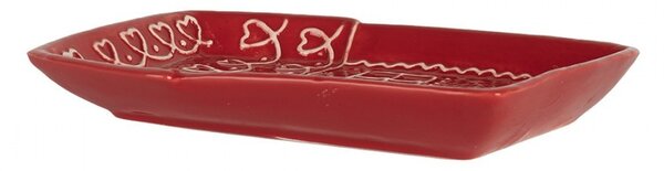Keramický tanierik perníková chalúpka Gingerbread Cott - 15*19*3 cm - Clayre & Eef