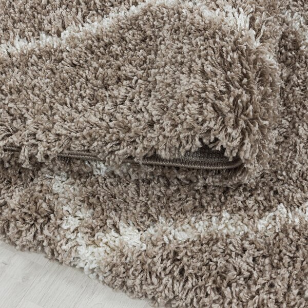 Svetlohnedý behúň 80x250 cm Alvor – Ayyildiz Carpets