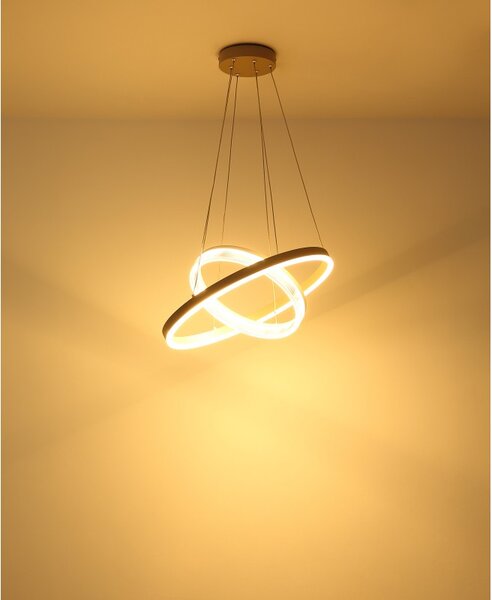 Globo 48046H1 LED závesné stropné svietidlo ZARA | 30W integrovaný LED zdroj | 1900lm | 3000K