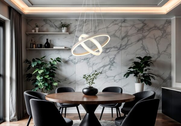 Globo 48046H1 LED závesné stropné svietidlo ZARA | 30W integrovaný LED zdroj | 1900lm | 3000K