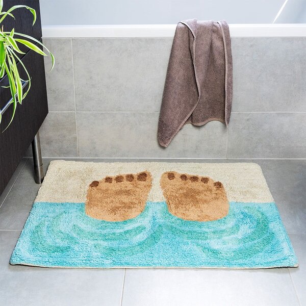 Kúpeľňová predložka 50x80 cm Bathing Feet – Rex London