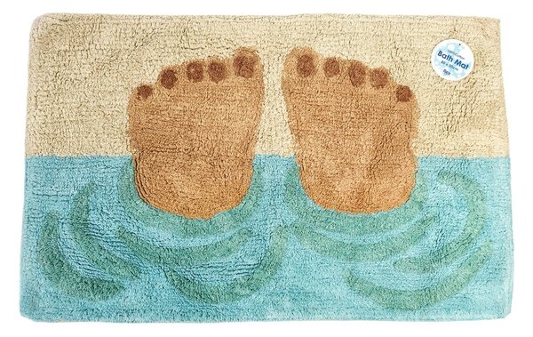 Kúpeľňová predložka 50x80 cm Bathing Feet – Rex London