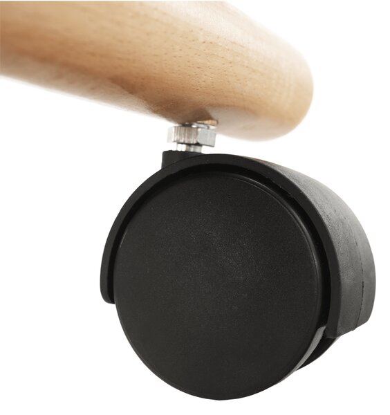 KONDELA Ergonomická kľakačka, krémová/buk, GROCO
