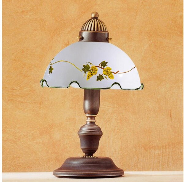 Kolarz 731.73.110 - Stolová lampa NONNA 1xE27/75W/230V vínová