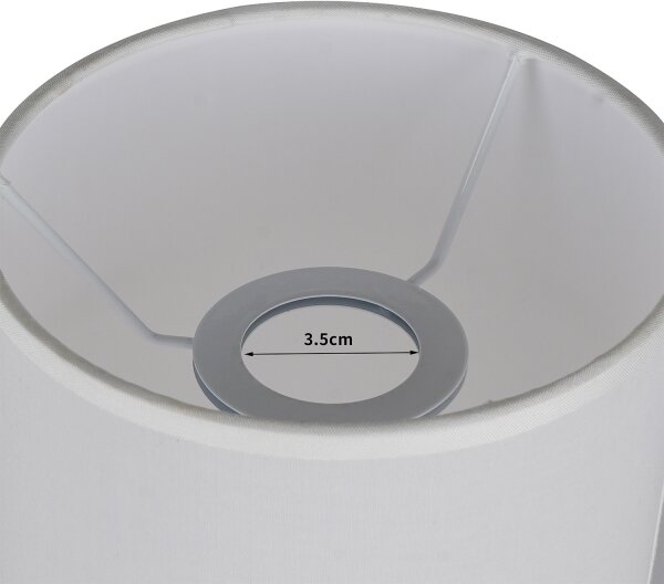 Brilagi - Tienidlo pre stolnú lampu TABLON E27 pr. 14 cm biela