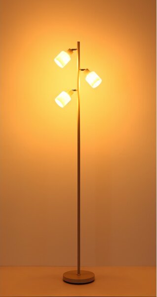 Globo 54114-3S stojacia lampa TRENT E14 | vypínač