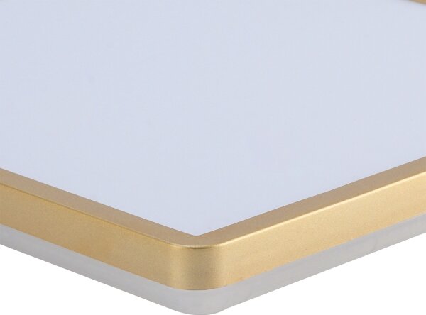 Brilagi - LED kúpeľňové svietidlo ULTRA SLIM LED/24W/230V 42x42 cm zlaté IP54