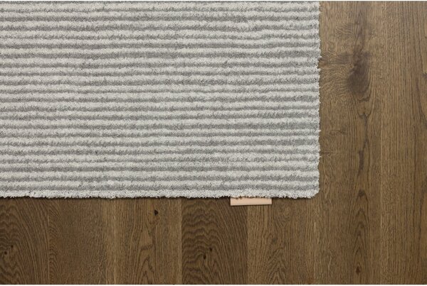 Krémovobiely vlnený koberec 120x180 cm Calisia M Ribs – Agnella