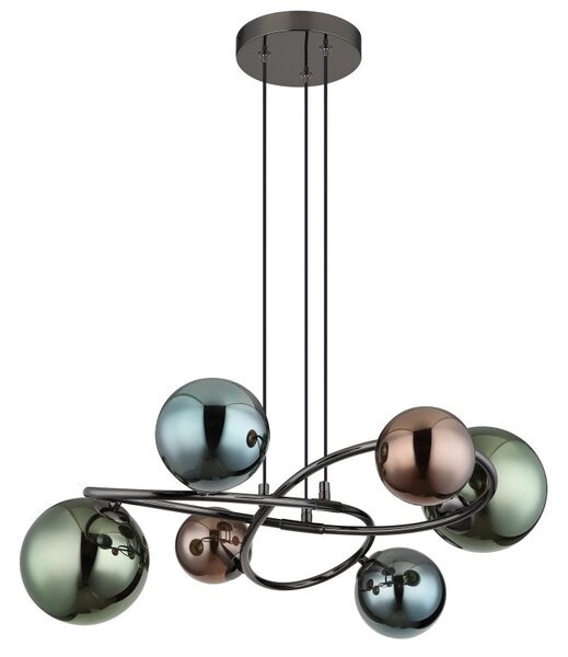Globo 56142-6H LED závesné stropné svietidlo RIHA integrovaný LED zdroj | 290lm | 3000K