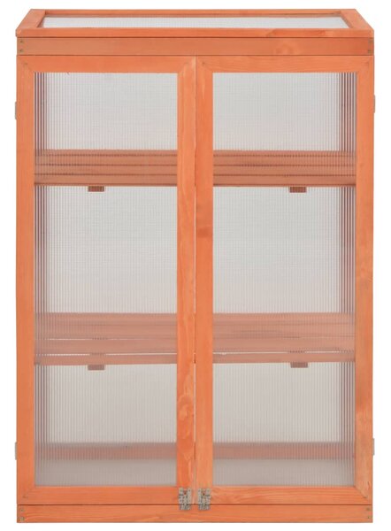 Skleník, drevo 75x47x109 cm