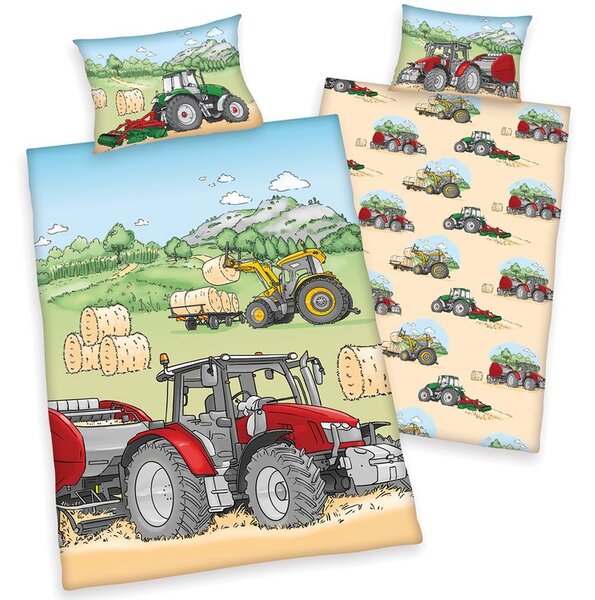 Herding Obliečky pre bábätká Traktor 100x135/40x60cm