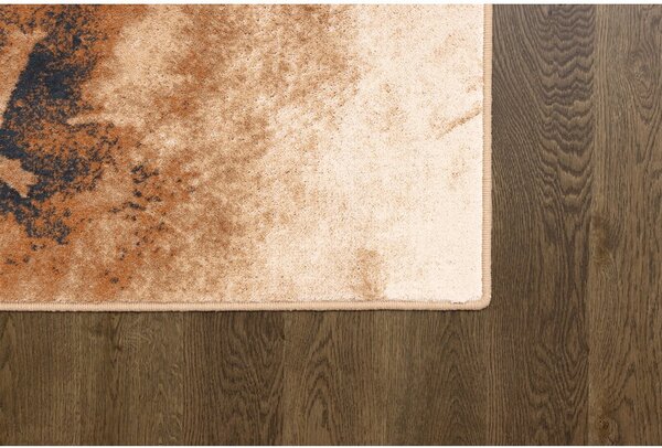 Vlnený koberec 200x300 cm Burst dark beige – Agnella
