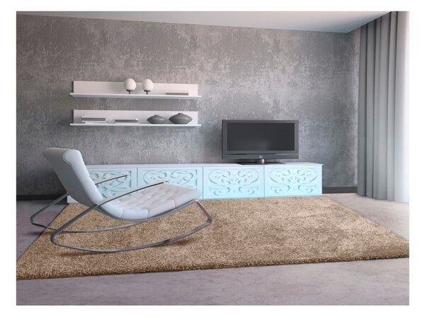 Svetlohnedý koberec Universal Aqua Liso, 100 x 150 cm