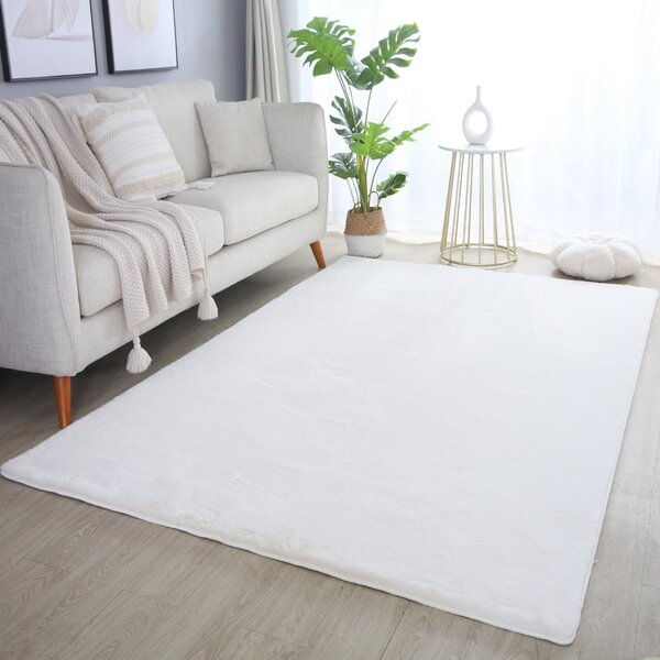 Krémový prateľný koberec 200x290 cm Pouffy – Ayyildiz Carpets