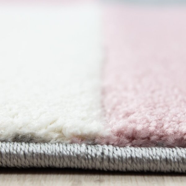 Ružovo-sivý behúň 80x300 cm Hawaii – Ayyildiz Carpets