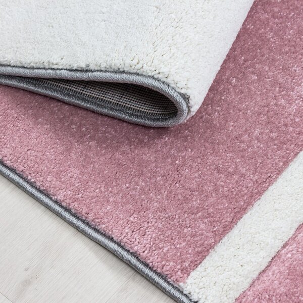 Ružovo-sivý behúň 80x300 cm Hawaii – Ayyildiz Carpets