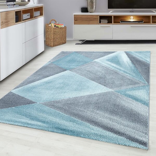 Modro-sivý behúň 80x250 cm Beta – Ayyildiz Carpets