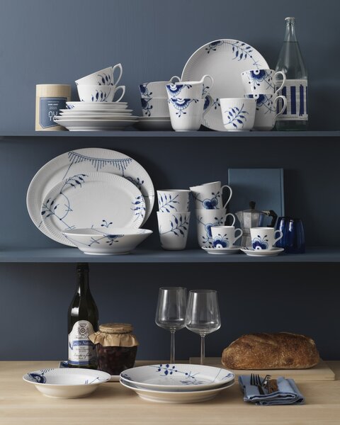Porcelánová kanvica Blue Fluted Mega 750 ml
