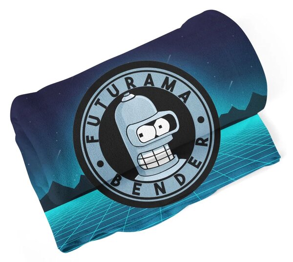 Sablio Deka Futurama Bender Štvrtá dimenzia - 150x120 cm