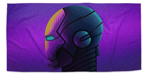 Sablio Uterák Iron Man Helma na fialovej - 30x50 cm