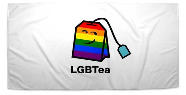 Sablio Uterák LGBT Tea - 30x50 cm