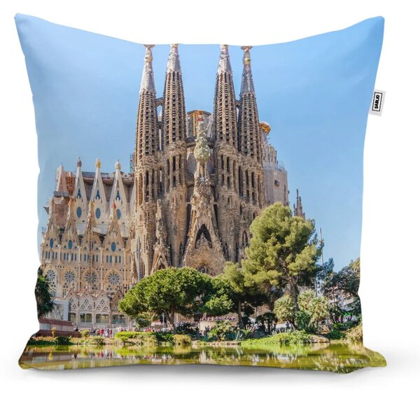 Sablio Vankúš Barcelona Sagrada Familia - 40x40 cm