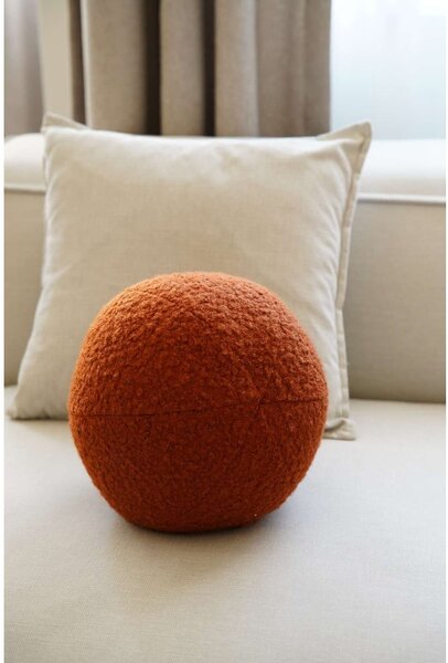 Dekoračný vankúš z materiálu buklé ø 25 cm Top – Mioli Decor