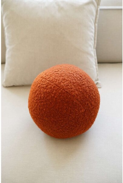 Dekoračný vankúš z materiálu buklé ø 25 cm Top – Mioli Decor