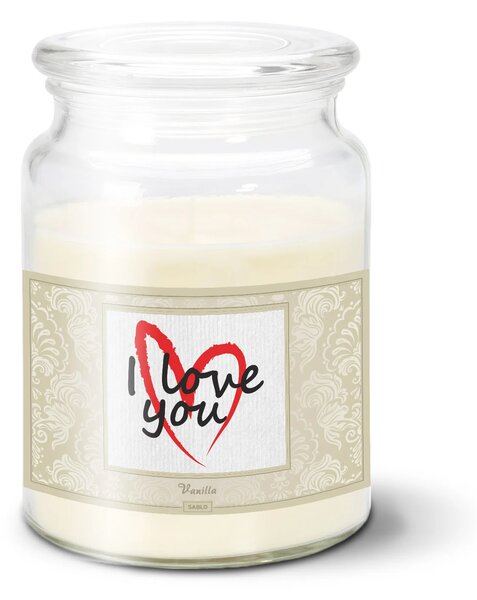 Sablio Sviečka I Love you - 500 g