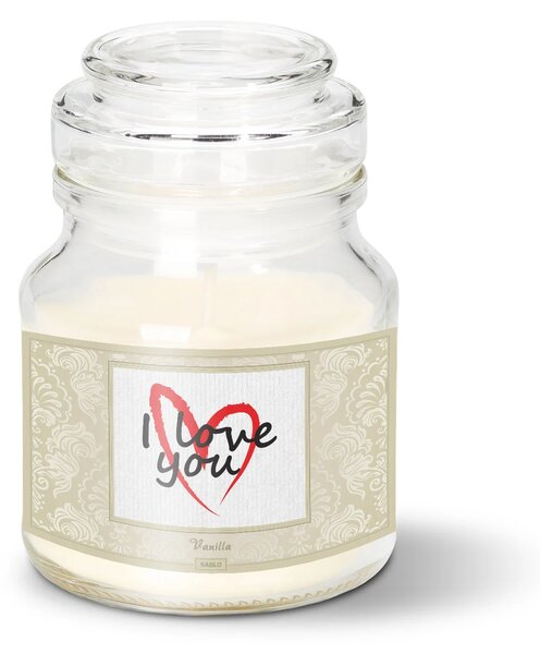Sablio Sviečka I Love you - 120 g