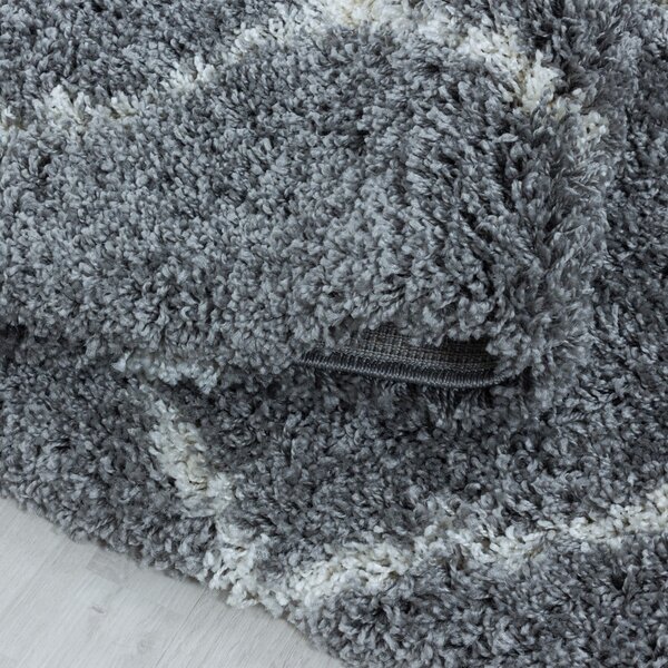 Sivý behúň 80x250 cm Alvor – Ayyildiz Carpets