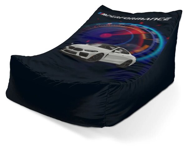 Sablio Sedací vak Lounge MPERFORMANCE Tachometer - 80 x 95 x 50 cm