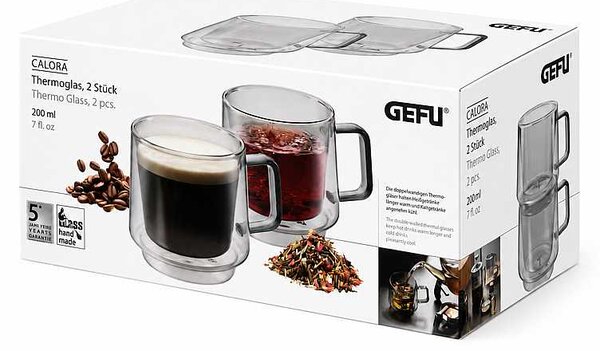 Gefu termo hrnčeky Calora 200 ml 2 ks