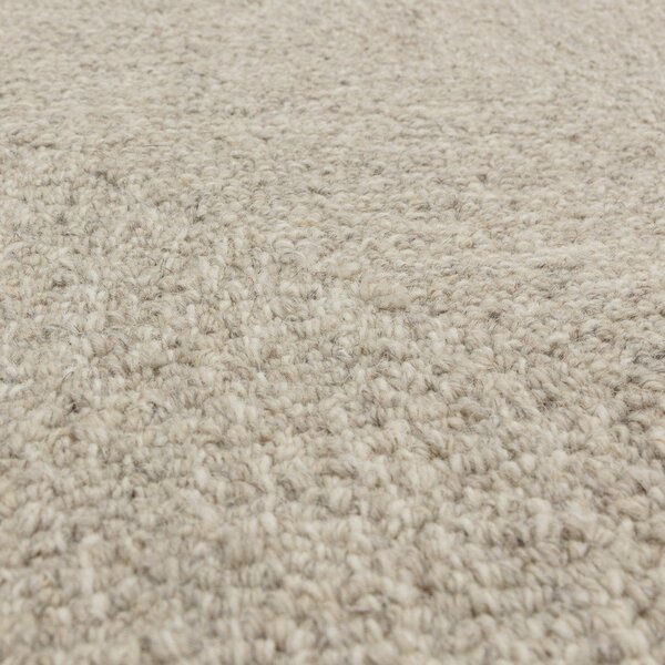 Krémový ručne tkaný koberec s prímesou vlny 120x170 cm Theodore Chevron – Asiatic Carpets