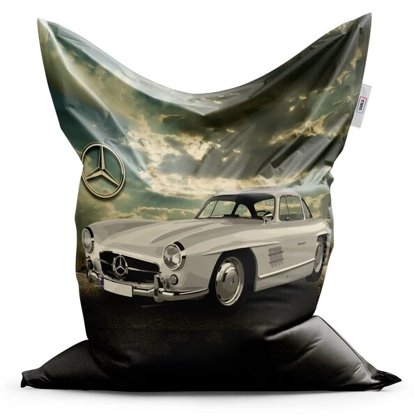 Sablio Sedací vak Mercedes-Benz 300 SL Na ceste - 150x100 cm