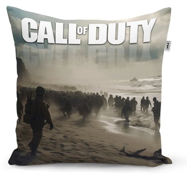 Sablio Vankúš Call of Duty Normandia - 40x40 cm