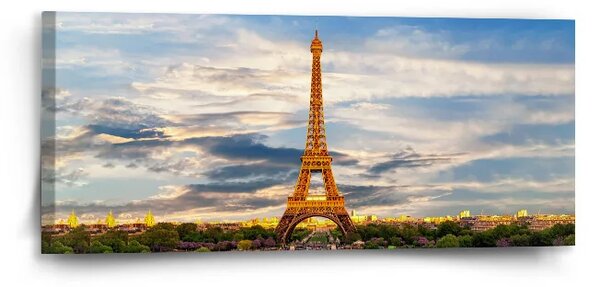 Sablio Obraz Eiffel Tower 3 - 110x50 cm