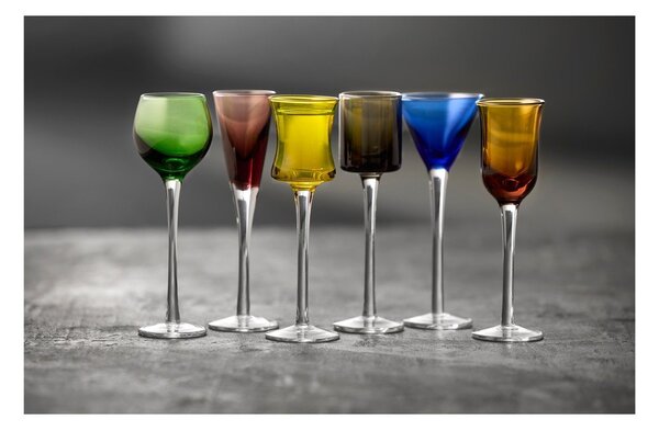 Štamperlíky v súprave 6 ks 50 ml – Lyngby Glas
