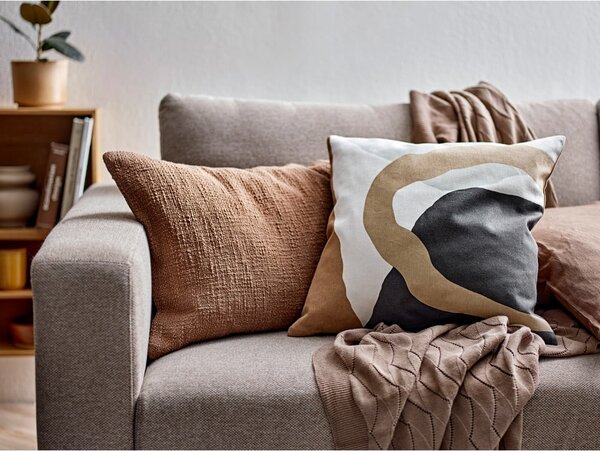Hnedá pletená deka 130x170 cm Gentle – Södahl