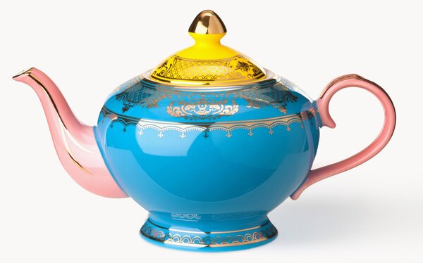 Ručne vyrobený porcelánový čajník Grandpa, 700 ml