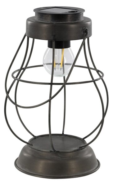 LED lampáš na solárne napájanie 22 cm
