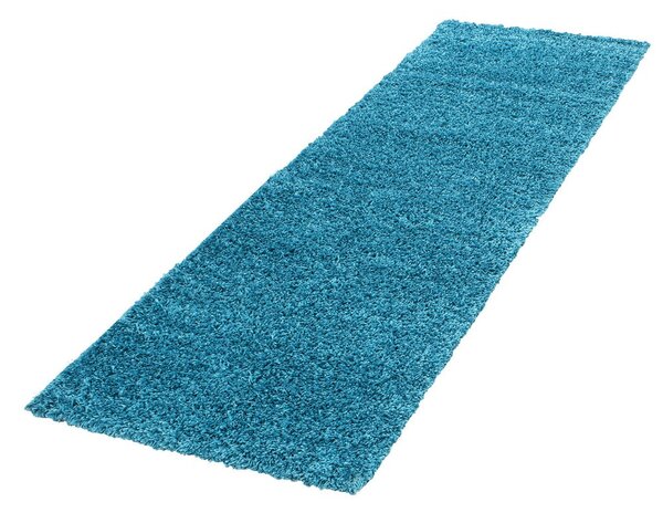Tyrkysový behúň 80x250 cm Life – Ayyildiz Carpets