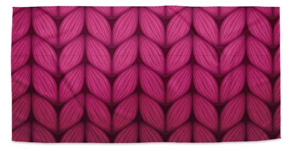 Sablio Uterák Pletenie vo fuksiovej farbe - 30x50 cm