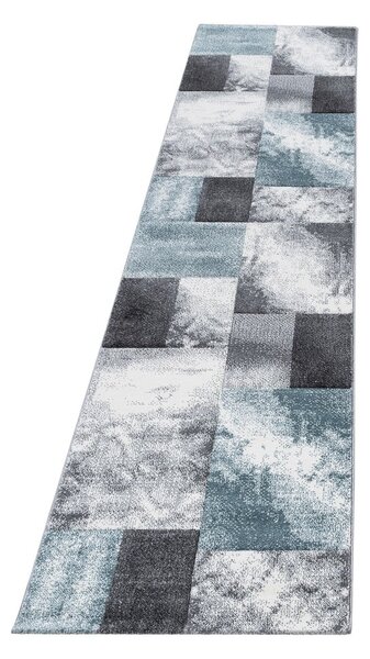 Modro-sivý behúň 80x300 cm Hawaii – Ayyildiz Carpets