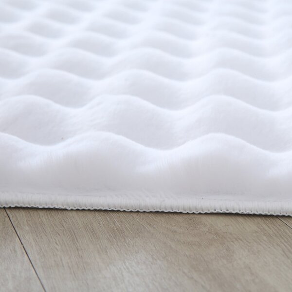 Biely prateľný koberec 120x170 cm Ambiance – Ayyildiz Carpets