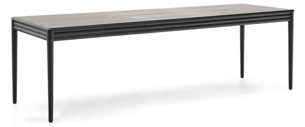 Rozkladací jedálenský stôl s prídavnou doskou v dekore duba 90x160 cm Lenon – Kave Home