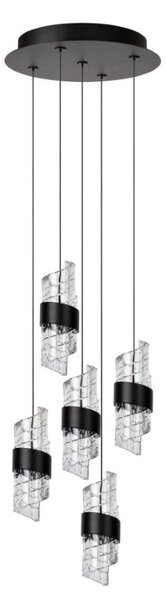 Lucide L134963630 LED závesné stropné svietidlo KLIGANDE | 5x8W integrovaný LED zdroj | 5x520lm | 2700K