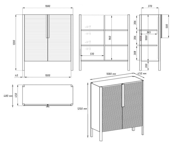 Kabinet Barcelona 2D