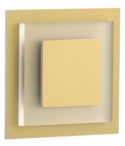 LDST SU-01-SZ-BC8 - LED schodiskové svietidlo SUNNY 8xLED/1,2W/230V zlatá 3500K