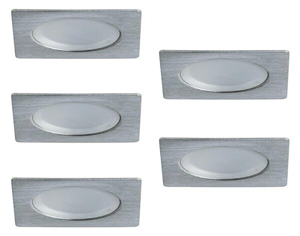 Paulmann 93587 - SADA 5xLED/0,4W Podhľadové svietidlo 12V/230V 2700K